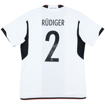 2022-23 Germany Home Shirt Rudiger #2 - 9/10 - (L)