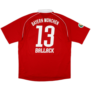 2005-06 Bayern Munich Home Shirt Ballack #13 - 8/10 - (XL)