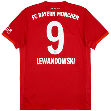 2019-20 Bayern Munich Home Shirt Lewandowski #9 - 9/10 - (M)