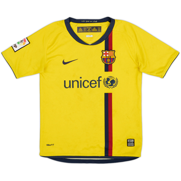 2008-10 Barcelona Away Shirt - 7/10 - (S.Boys)