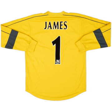 2001-03 West Ham GK Shirt James #1 - 5/10 - (M)