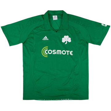 2008-09 Panathinaikos Home Shirt - 7/10 - (XL)
