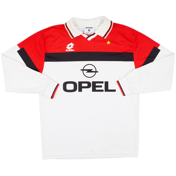 1994-95 AC Milan Away L/S Shirt - 6/10 - (L)