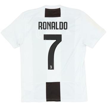 2018-19 Juventus Home Shirt Ronaldo #7 - 6/10 - (S)