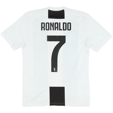 2018-19 Juventus Home Shirt Ronaldo #7 - 6/10 - (S)