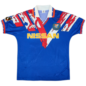 1993-94 Yokohama Marinos Home Shirt #10 - 8/10 - (L)