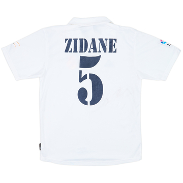 2001 Real Madrid Home Shirt Zidane #5 - 6/10 - (S)