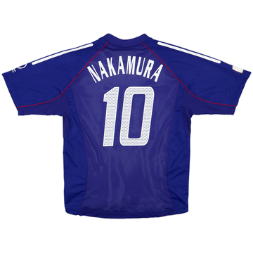 2002-04 Japan Player Issue Home Shirt Nakamura #10 - 8/10 - (L)