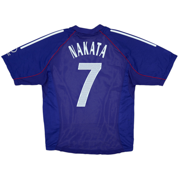 2002-04 Japan Player Issue Home Shirt Nakata #7 - 7/10 - (L)