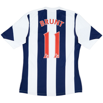 2013-14 West Brom Home Shirt Brunt #11 - 10/10 - (M)