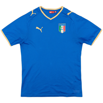 2007-08 Italy Basic Home Shirt - 9/10 - (M)