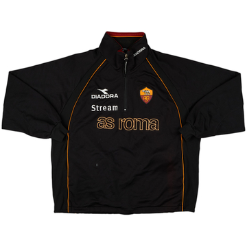 1999-00 Roma Diadora 1/4 Zip Drill Top - 6/10 - (M)