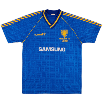 1989-90 Wimbledon Home Shirt - 8/10 - (L)