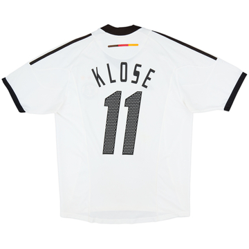2002-04 Germany Home Shirt Klose #11 - 6/10 - (M)