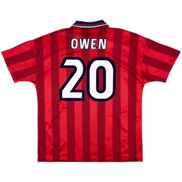 1997-99 England Away Shirt Owen #20 - 7/10 - (XL)