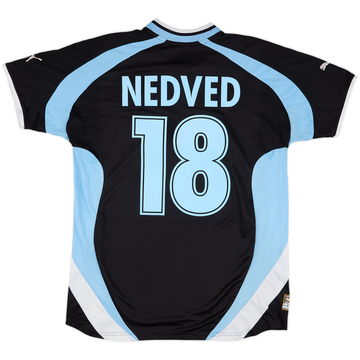 2000-01 Lazio Away Shirt Nedved #18 - 7/10 - (M)