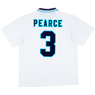 1995-97 England Home Shirt Pearce #3 - 8/10 - (XL)