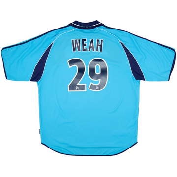 2000-01 Olympique Marseille Away Shirt Weah #29 - 8/10 - (XL)