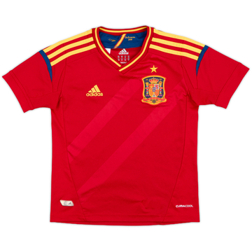 2011-12 Spain Home Shirt - 9/10 - (7-8 Years)
