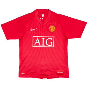 2007-09 Manchester United Home Shirt - 5/10 - (S)