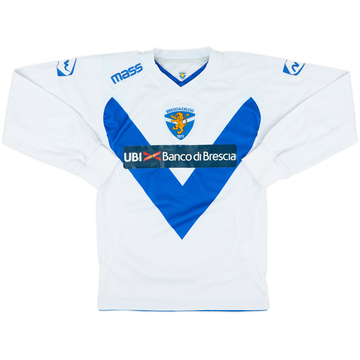 2009-10 Brescia Away L/S Shirt #15 - 5/10 - (L.Boys)