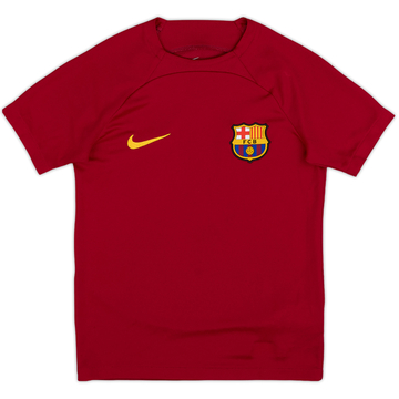 2023-24 Barcelona Nike Training Shirt - 9/10 - (S.Boys)