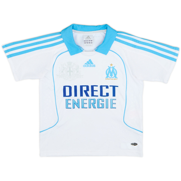2008-09 Olympique Marseille Home Shirt - 9/10 - (4-5 Years)