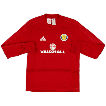 2017-18 Scotland adidas Sweat Top - 7/10 - (L.Boys)