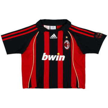 2006-07 AC Milan Home Shirt - 8/10 - (4-5 Years)