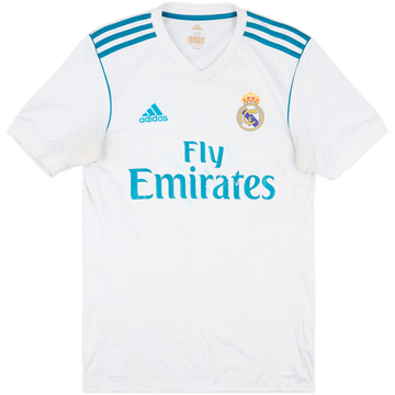 2017-18 Real Madrid Home Shirt - 5/10 - (XS)
