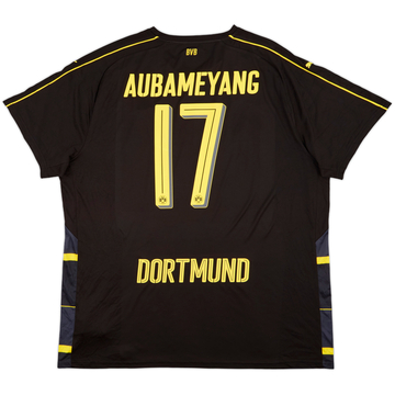 2016-17 Borussia Dortmund Away Shirt Aubameyang #17 - 10/10 - (3XL)