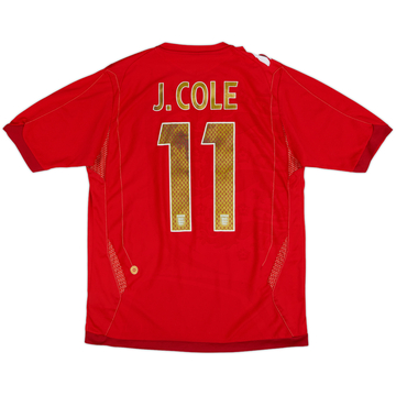 2006-08 England Away Shirt J. Cole #11 - 5/10 - (M)
