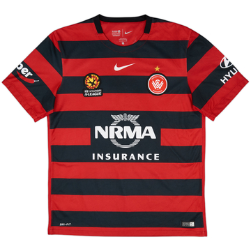 2015-16 Western Sydney Wanderers Home Shirt - 10/10 - (L)