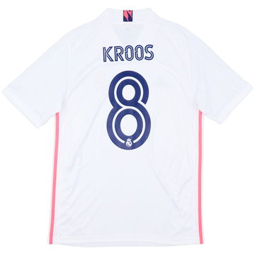 2020-21 Real Madrid Home Shirt Kroos #8 - 9/10 - (M)