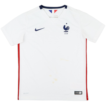 2015-16 France Away Shirt - 5/10 - (L.Boys)