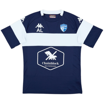 2022-23 FC Hettange-Grande Kappa Staff Issue Training Shirt AL - 9/10 - (L)
