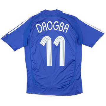 2006-08 Chelsea Home Shirt Drogba #11 - 6/10 - (S)
