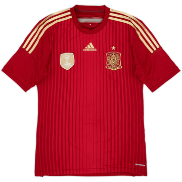 2013-15 Spain Home Shirt - 5/10 - (S)