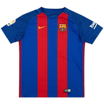 2016-17 Barcelona Home Shirt - 6/10 - (M.Boys)