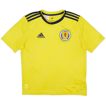 2017-18 Scotland Away Shirt - 8/10 - (L.Boys)
