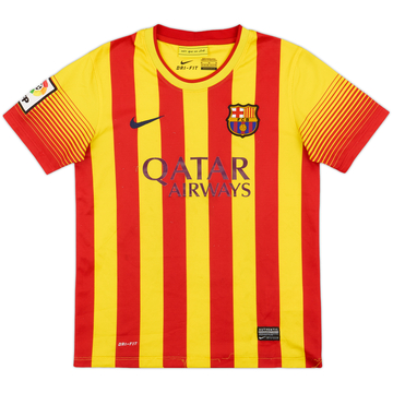 2013-15 Barcelona Away Shirt - 6/10 - (M.Boys)