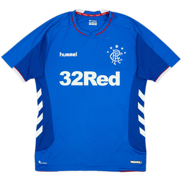 2018-19 Rangers Home Shirt - 7/10 - (L)