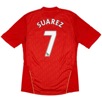 2010-12 Liverpool Home Shirt Suarez #7 - 4/10 - (M)