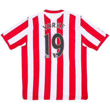 2007-08 Sunderland Home Shirt Yorke #19 - 8/10 - (XXL)