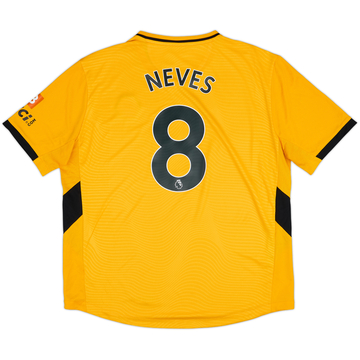 2021-22 Wolves Home Shirt Neves #8 - 9/10 - (XXL)