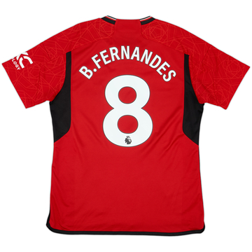 2023-24 Manchester United Home Shirt B.Fernandes #8 - 10/10 - (L)