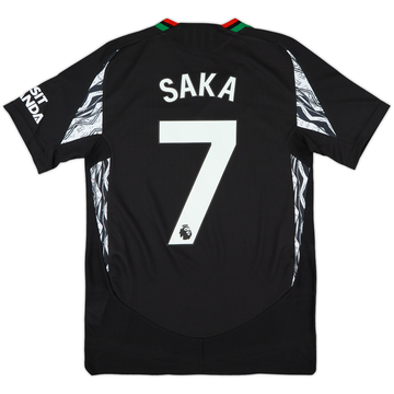 2024-25 Arsenal Authentic Away Shirt Saka #7 (S)