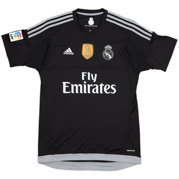 2015-16 Real Madrid GK S/S Shirt - 10/10 - (M)