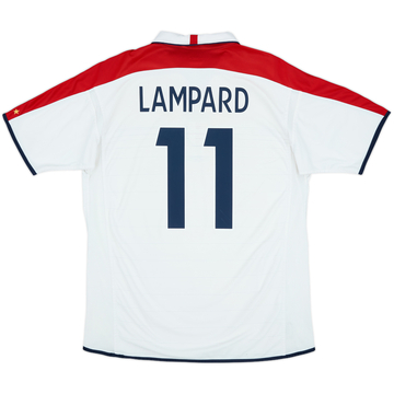 2003-05 England Home Shirt Lampard #11 - 5/10 - (XL)
