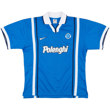 1997-98 Napoli Player Issue Home Shirt - 8/10 - (L)